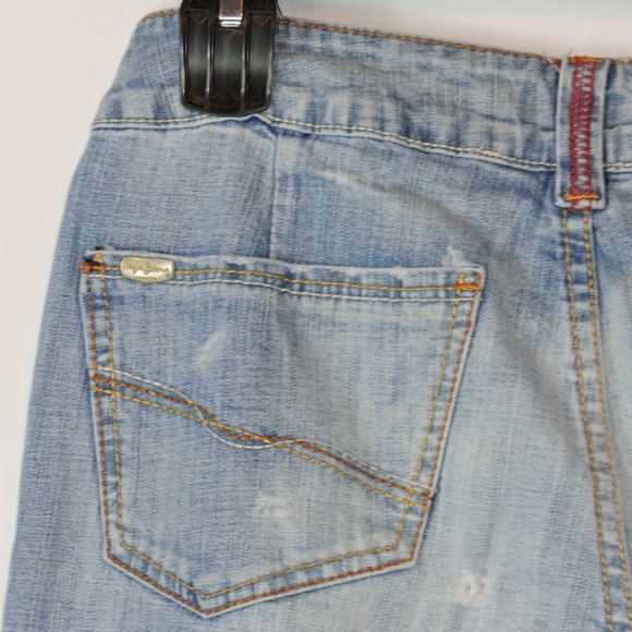 PEPE JEANS LONDON 73 Light Wash Distressed - Picture 7 of 8